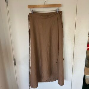 Wilfred Asymmetrical Brown Skirt